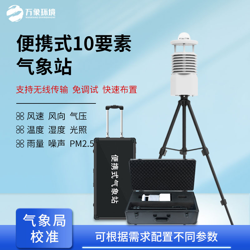 ??氣象萬變，一“站”掌控：便攜式移動(dòng)氣象站介紹