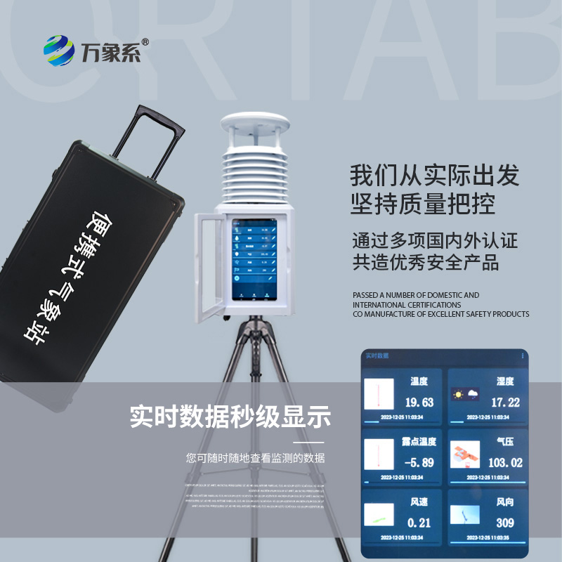 ??基層防災(zāi)工程便攜式氣象儀如何讓防災(zāi)預(yù)警快人一步？